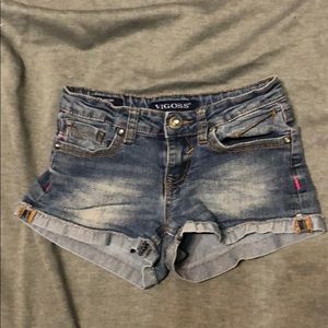 3/ $10 Girls Vigoss Jagger Butterfly Shorts Size 8
